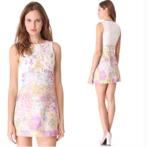 💙 Tibi Velocity Print Dress VGUC - Picture 1 of 10